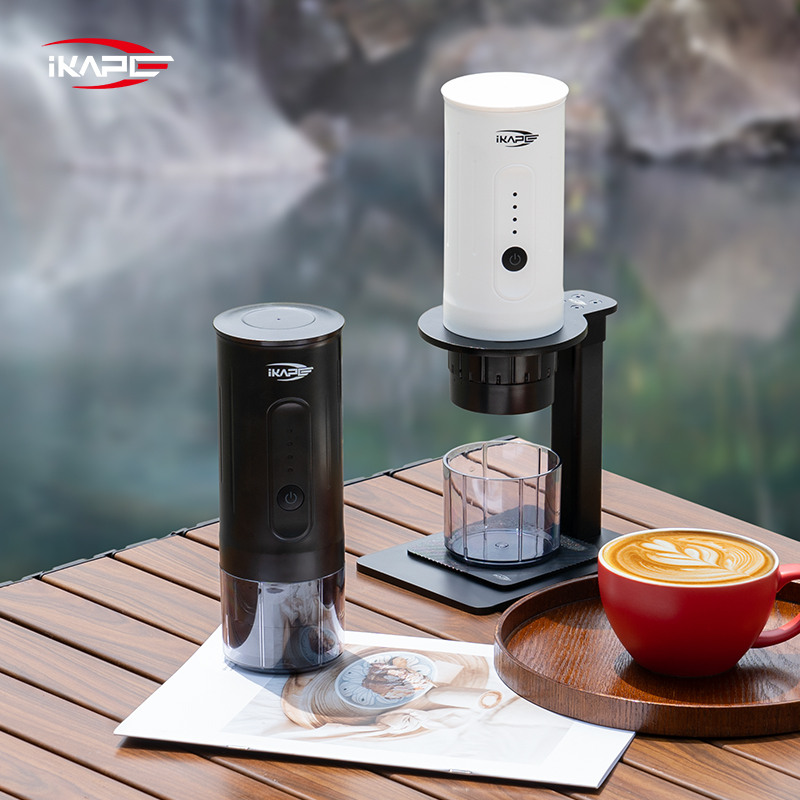 Quality Coffee Equipment - Cafetera Portátil IKAPE Kapo K1/Cápsulas de