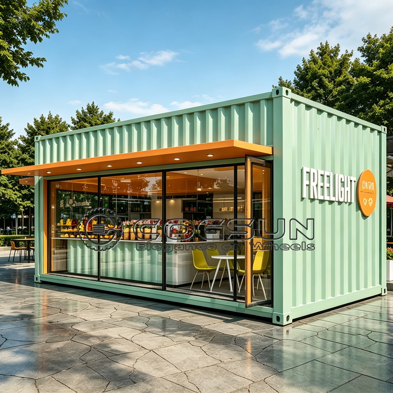 Coffee Equipment Store - Contenedor Comercial Moderno COGSUN, Tienda Portátil