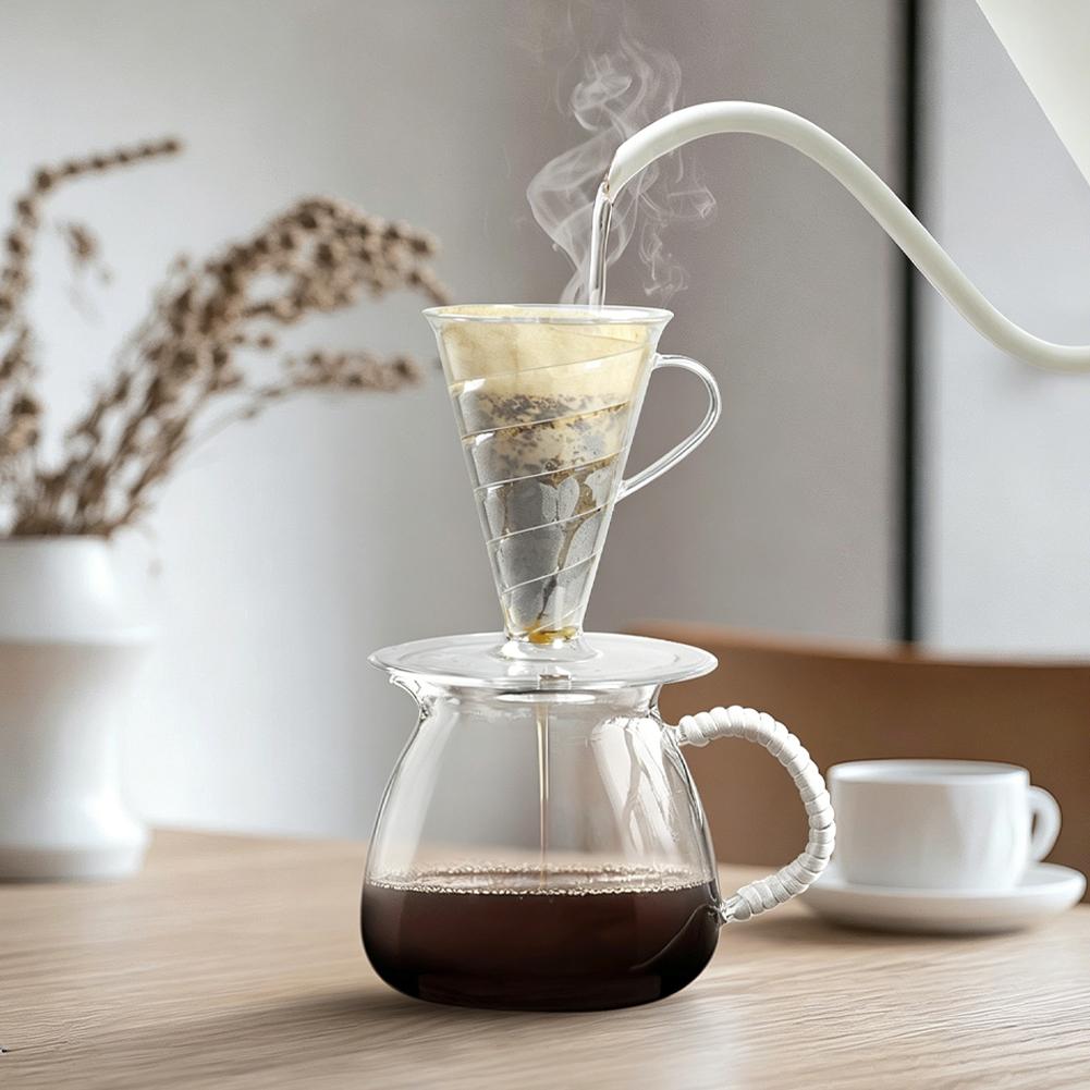 Dosing Funnel Ring - Filtro de Café Cónico, 30 Piezas,