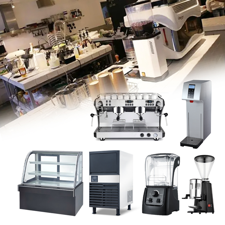 Coffee Equipment Store - Solución de cafetería comercial, diseño de