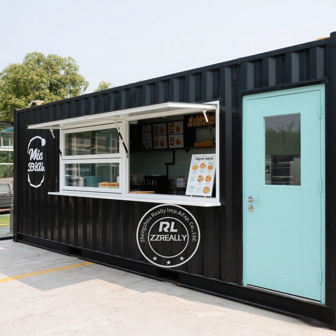 Coffee Equipment Store - Nuevo contenedor de cafetería con cocina