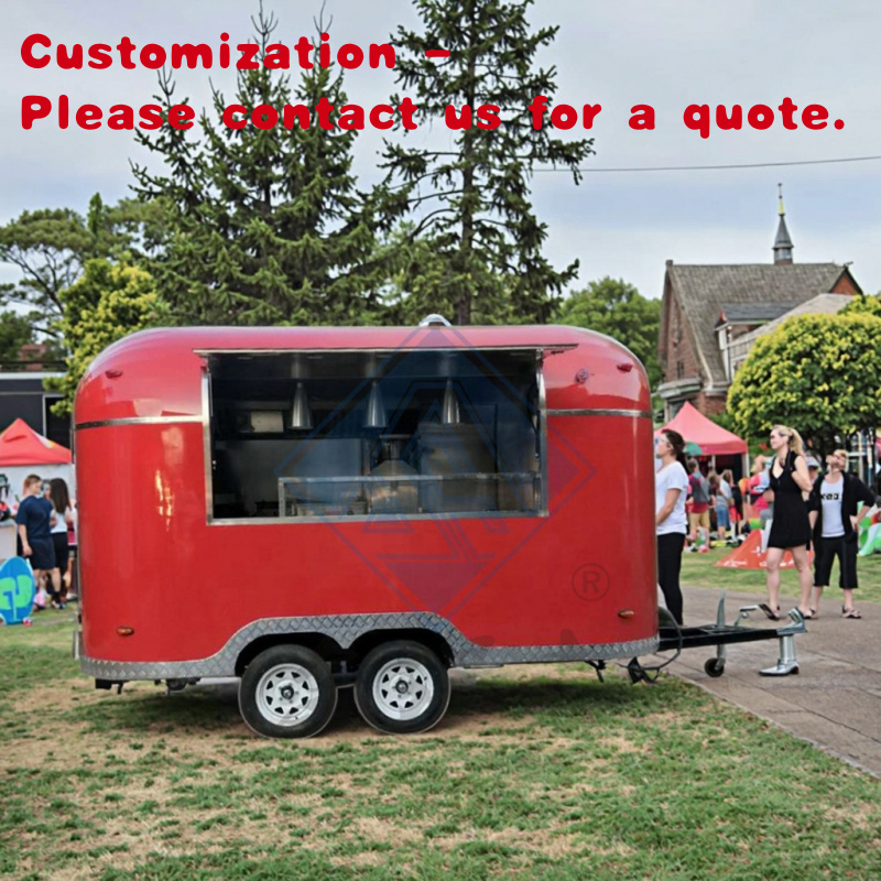 Coffee Equipment For Coffee Shop - Remolque de comida grande personalizado, cocina