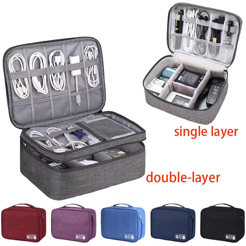 Coffee Equipment Bag - Bolsa de Almacenamiento de Cables de