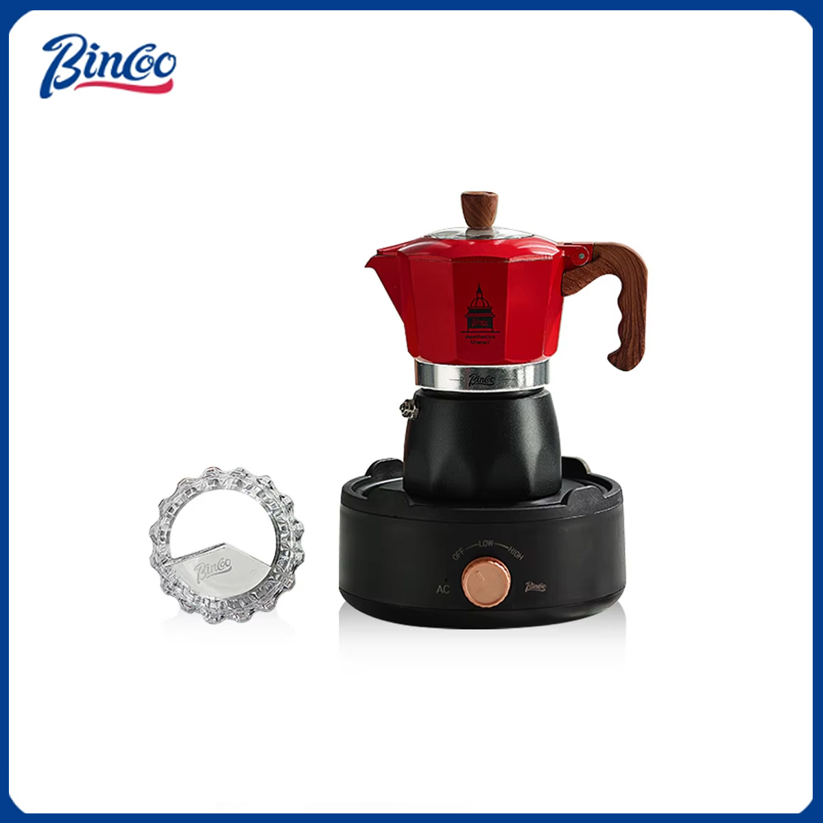 Bincoo-café Moka de doble válv - Coffee Equipment At Home reseña y precio