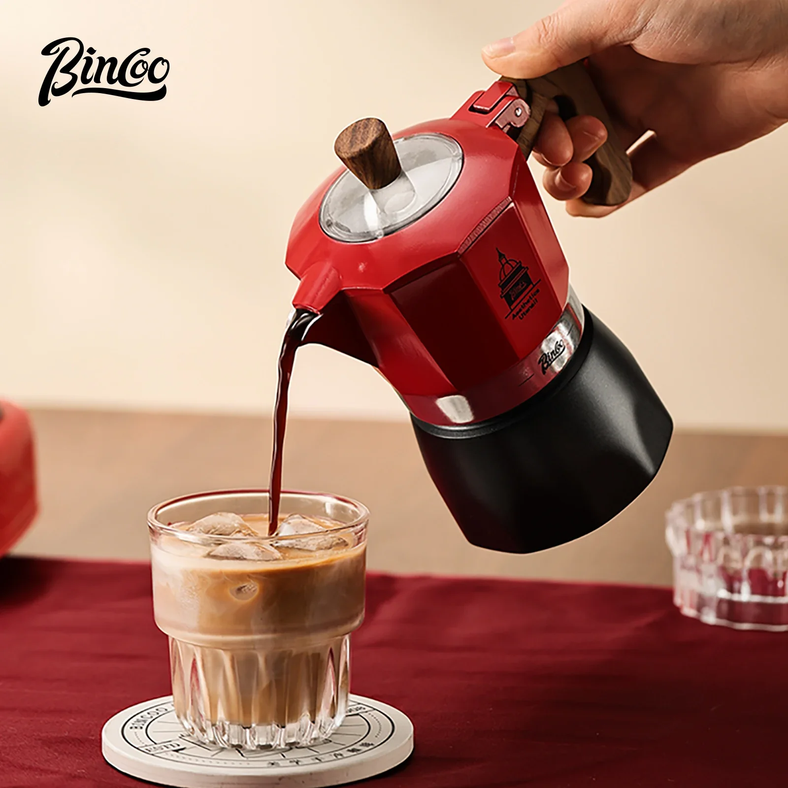 Bincoo-café Moka de doble válv - Coffee Equipment At Home reseña y precio