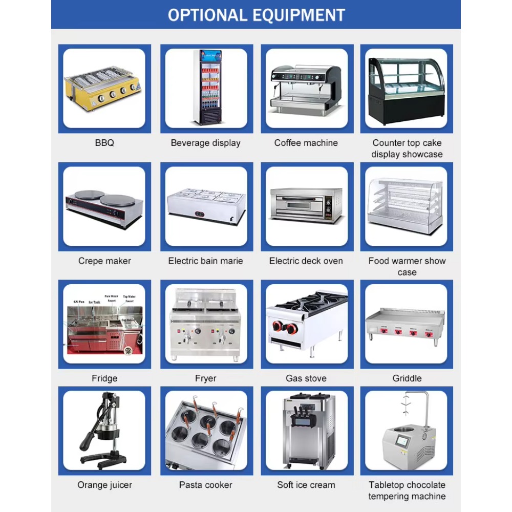 Remolque de camión de comida d - Coffee Equipment Store reseña y precio