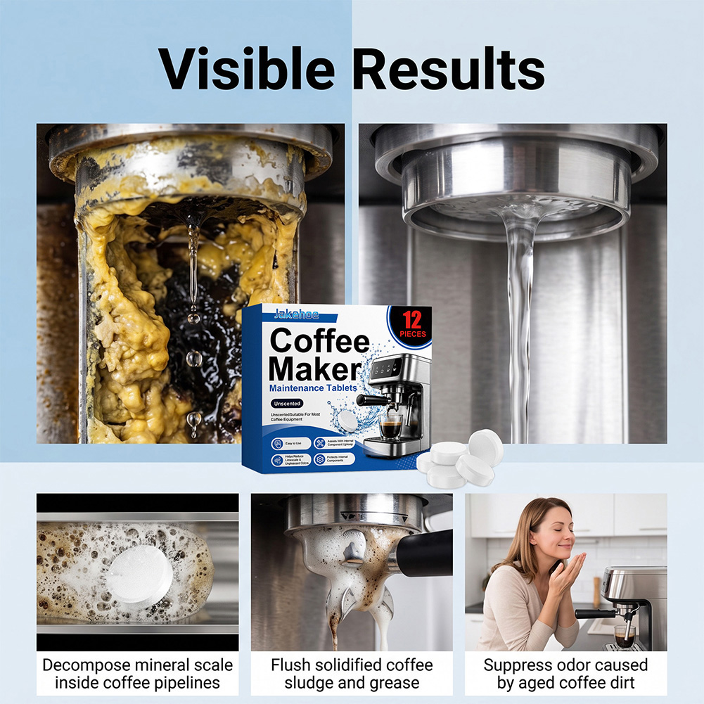 Tabletas de mantenimiento para - Coffee Equipment Maintenance reseña y precio