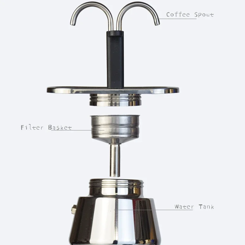 Mini olla Moka de 200ML, doble - Quality Coffee Equipment reseña y precio