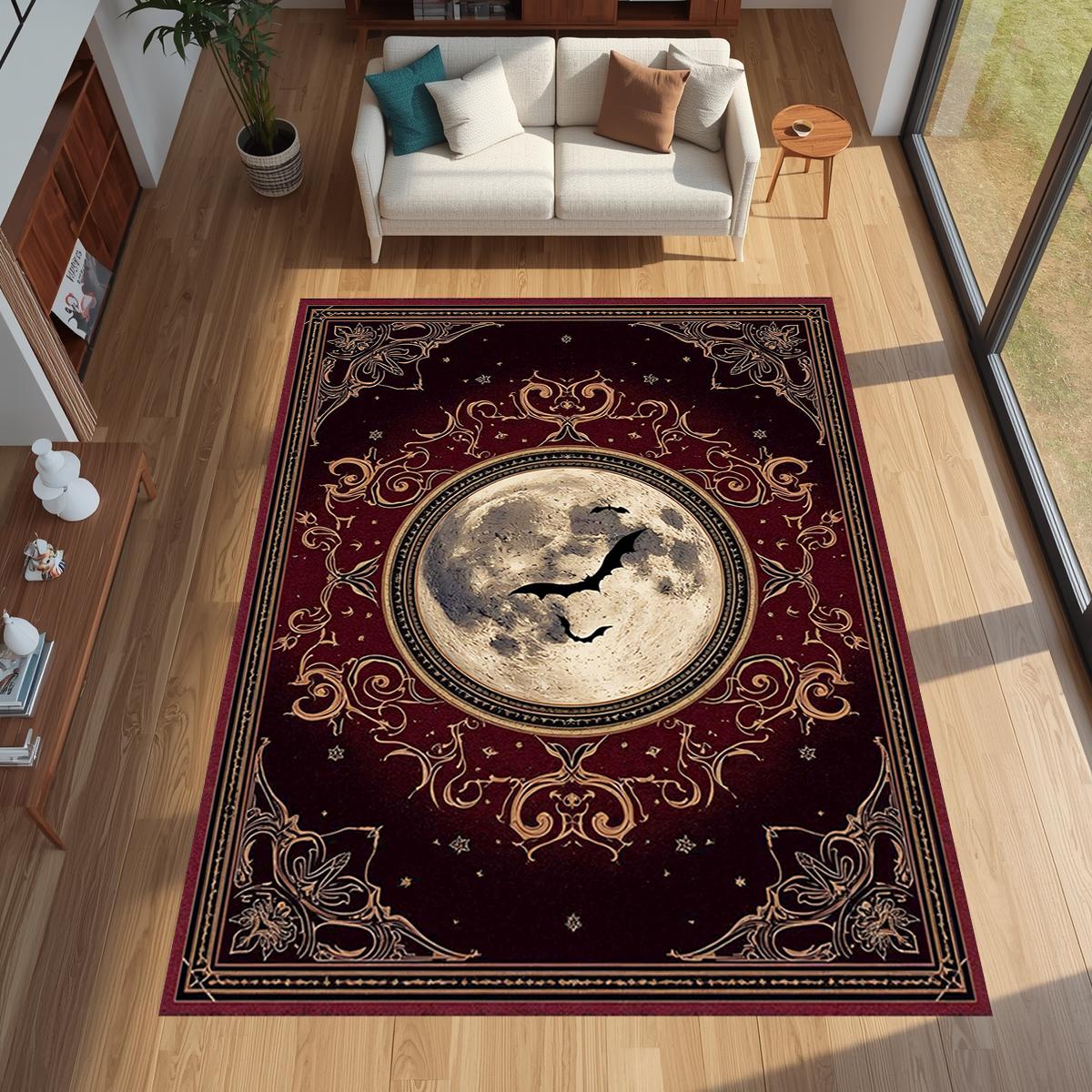 Alfombra grande con estampado  - Coffee Equipment At Home reseña y precio