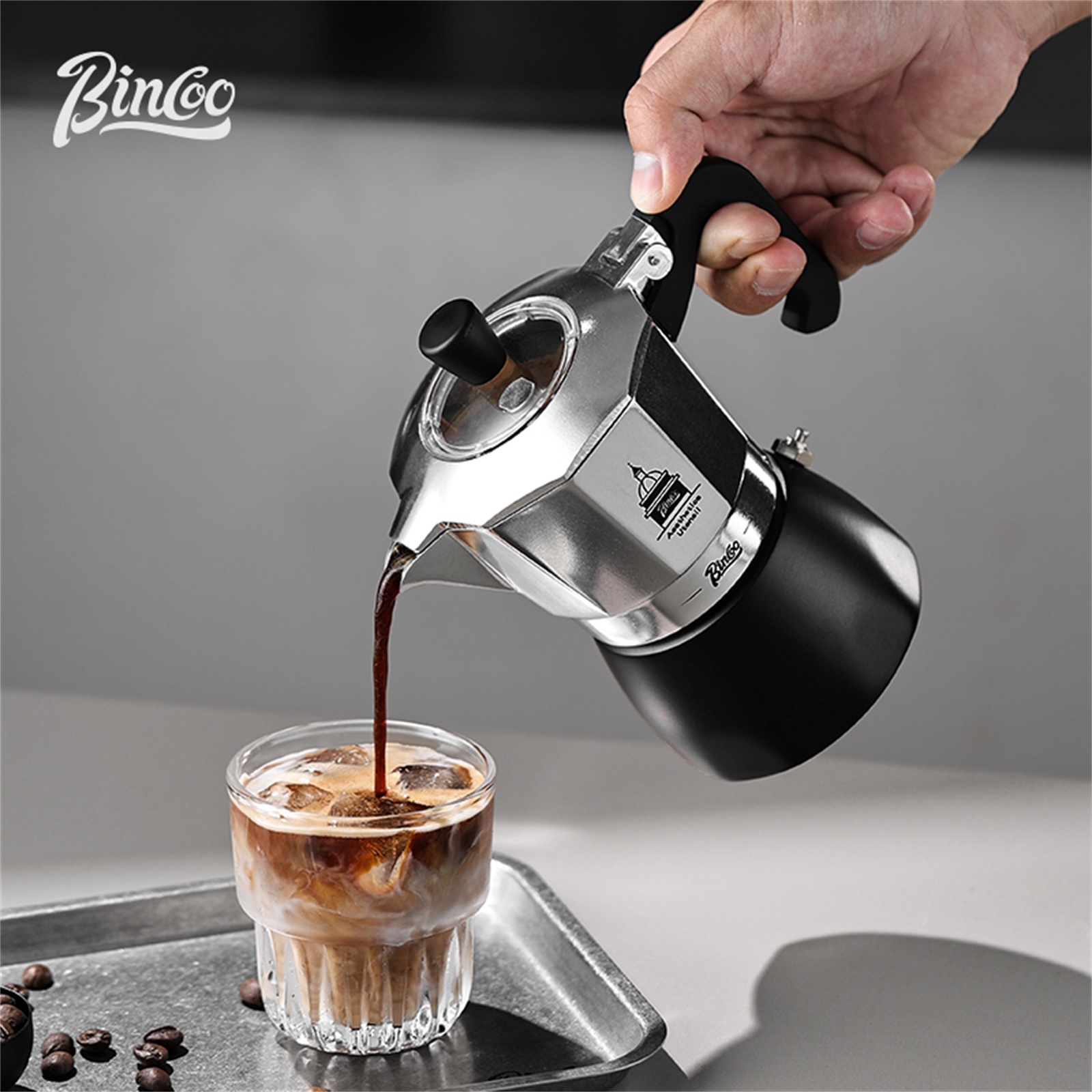 BINCOO Olla Moka de doble válv - Quality Coffee Equipment reseña y precio
