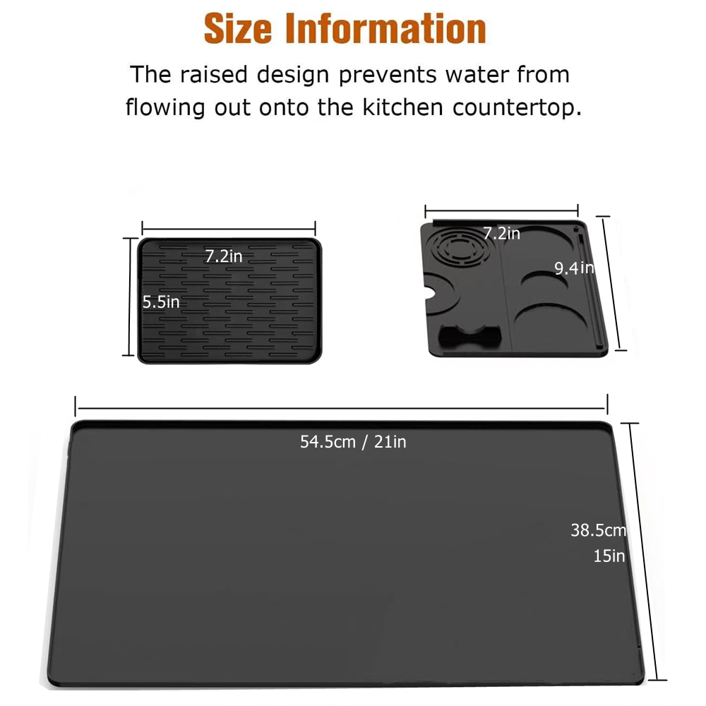 Estera de silicona para cafete - Coffee Equipment Tray reseña y precio