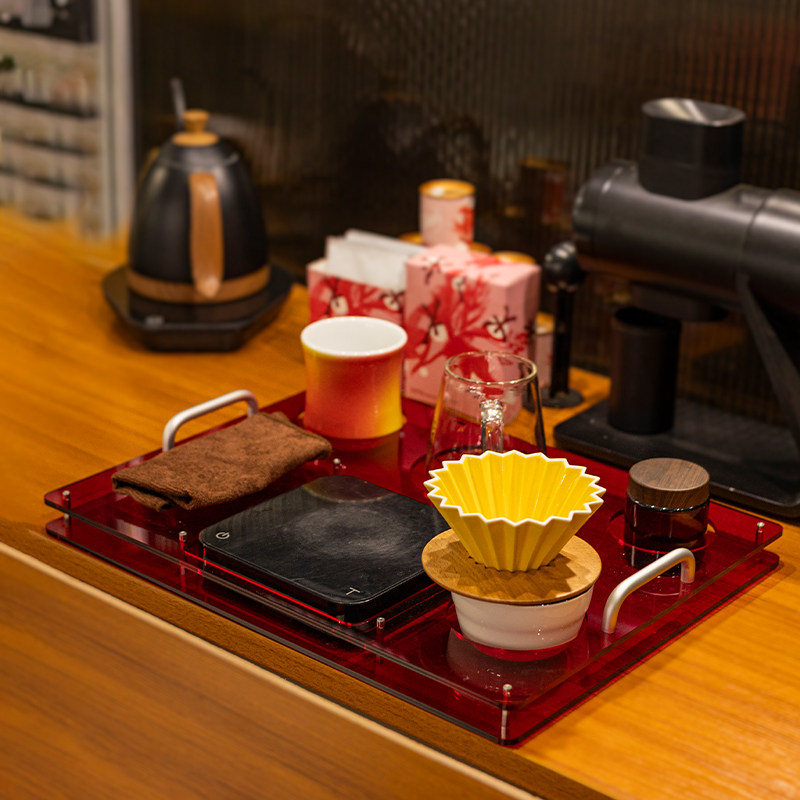 Bandeja de café de acrílico, u - Coffee Equipment Tray reseña y precio