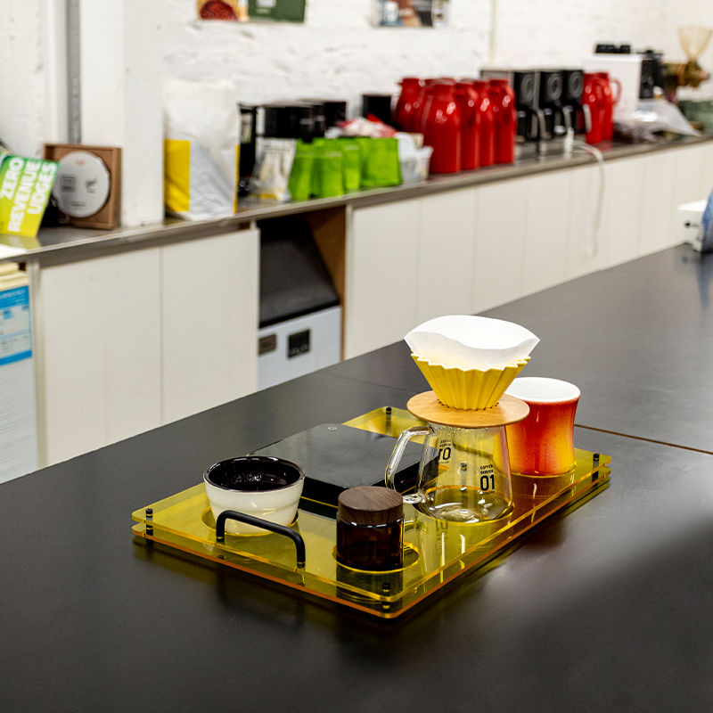 Bandeja de café de acrílico, u - Coffee Equipment Tray reseña y precio