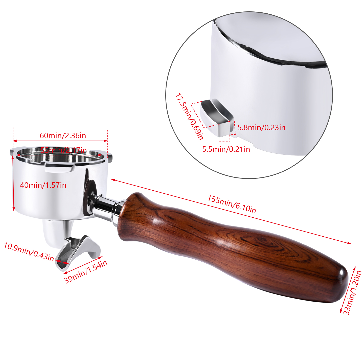 Portafiltro de café de doble b - Coffee Equipment reseña y precio