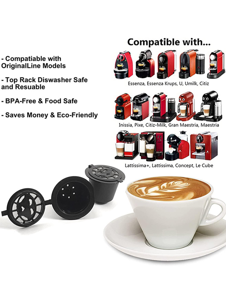 Cápsula de café reutilizable p - Coffee Equipment For Home reseña y precio