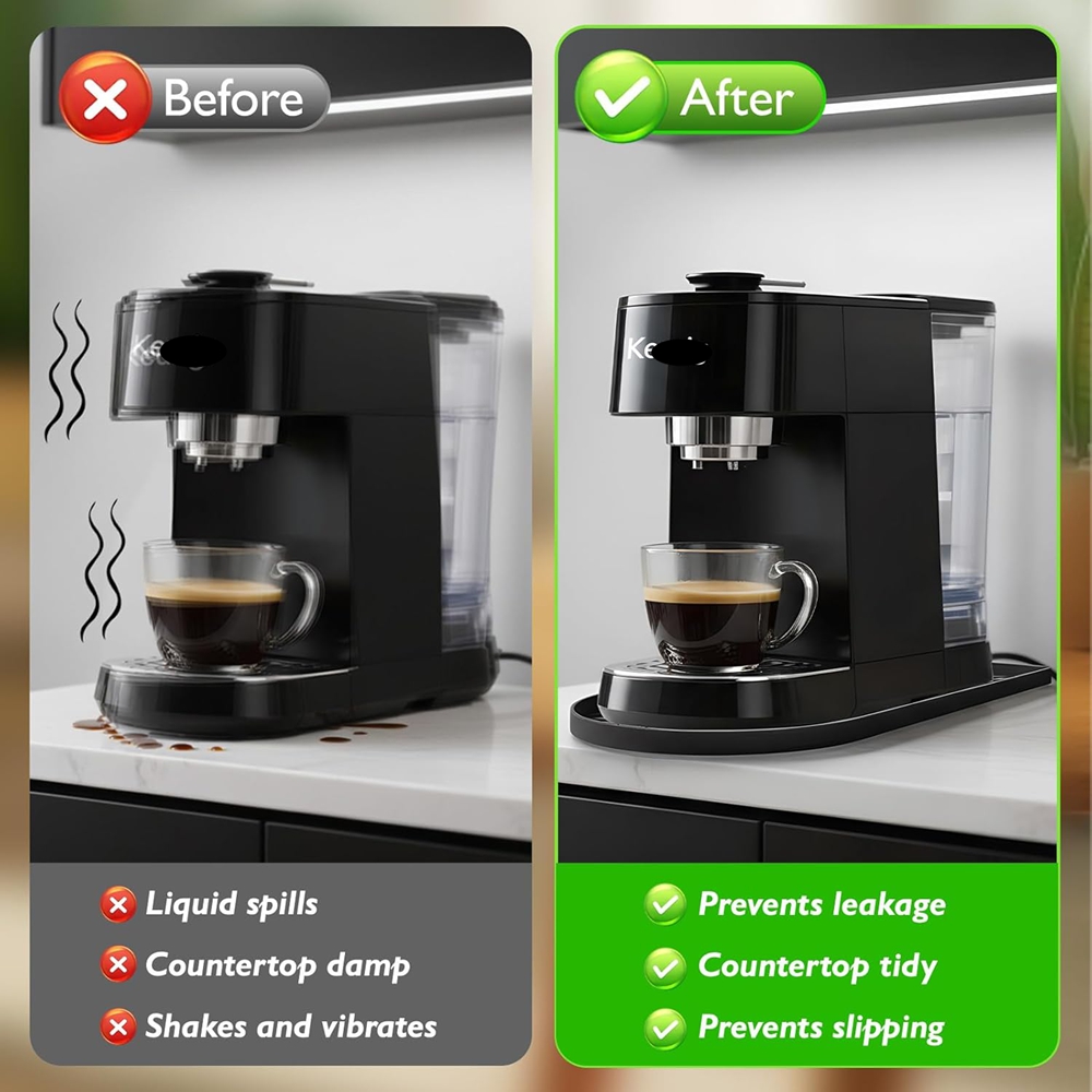 Tapete de Silicona para Cafete - Coffee Equipment Tray reseña y precio